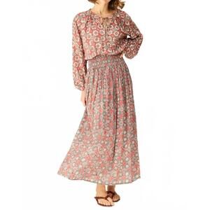 NEW NATALIE MARTIN martin bella skirt in spanish tile jade